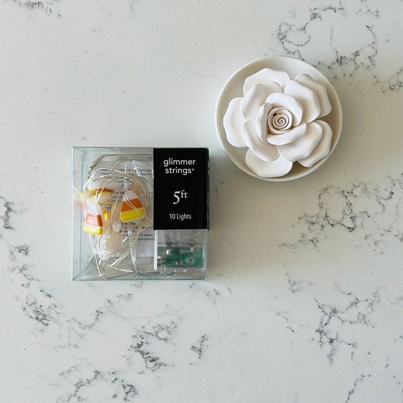 Pier 1  Candy Corn 5' LED Glimmer Strings - Picture 2 of 13